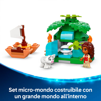 LEGO 43260 DISNEY PRINCESS DIVERTIMENTO SULL'ISOLA DI VAIANA