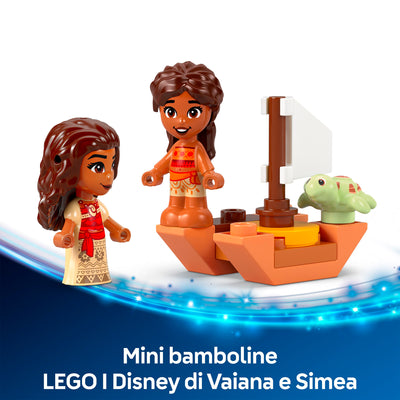 LEGO 43260 DISNEY PRINCESS DIVERTIMENTO SULL'ISOLA DI VAIANA