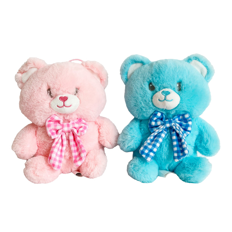 PELUCHE ORSETTO BABY FIOCCO 19CM