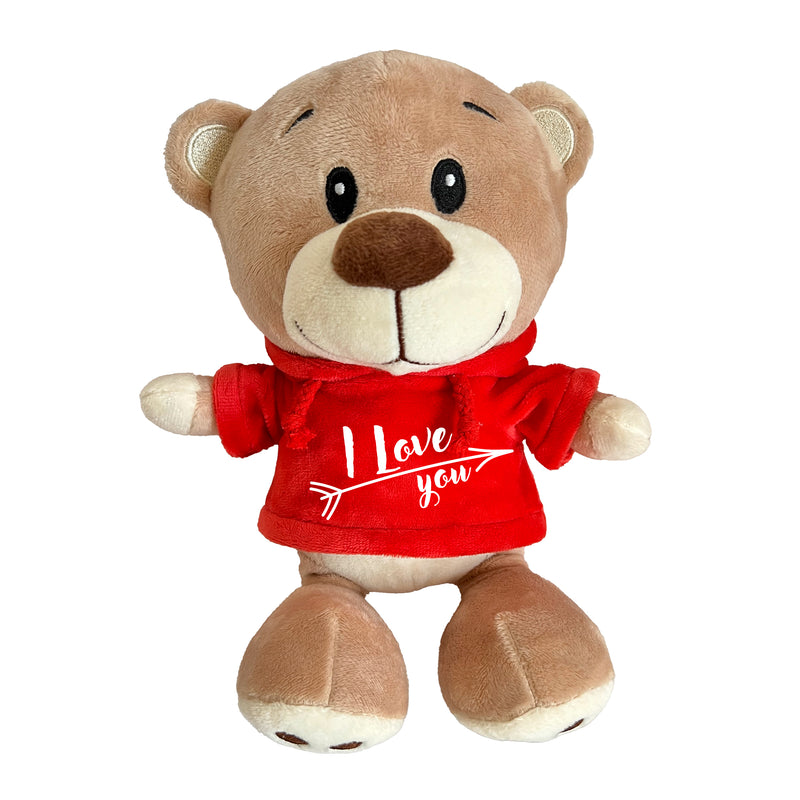 PELUCHE ORSETTO CON MAGLIETTA 32CM