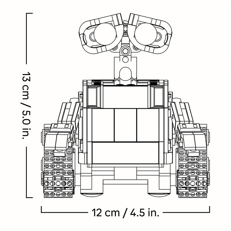 LEGO 43279 WALL-E E EVE