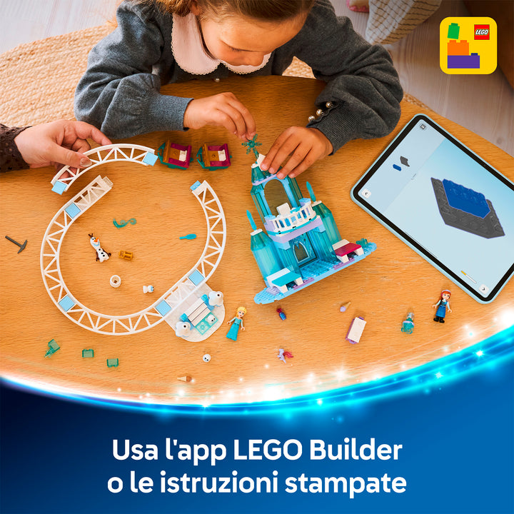 LEGO 43281 CASTELLO DI GHIACCIO DI ELSA E AVVENTURA SULLA NEVE
