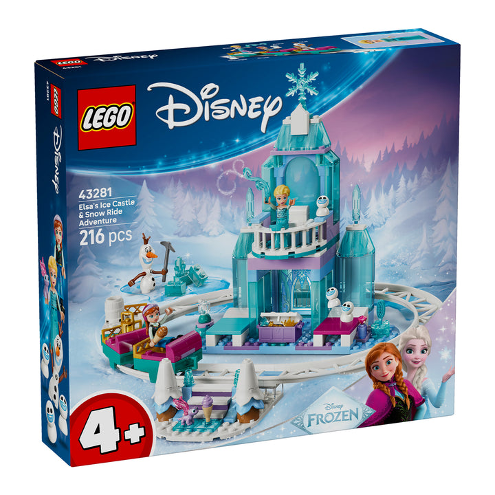 LEGO 43281 CASTELLO DI GHIACCIO DI ELSA E AVVENTURA SULLA NEVE