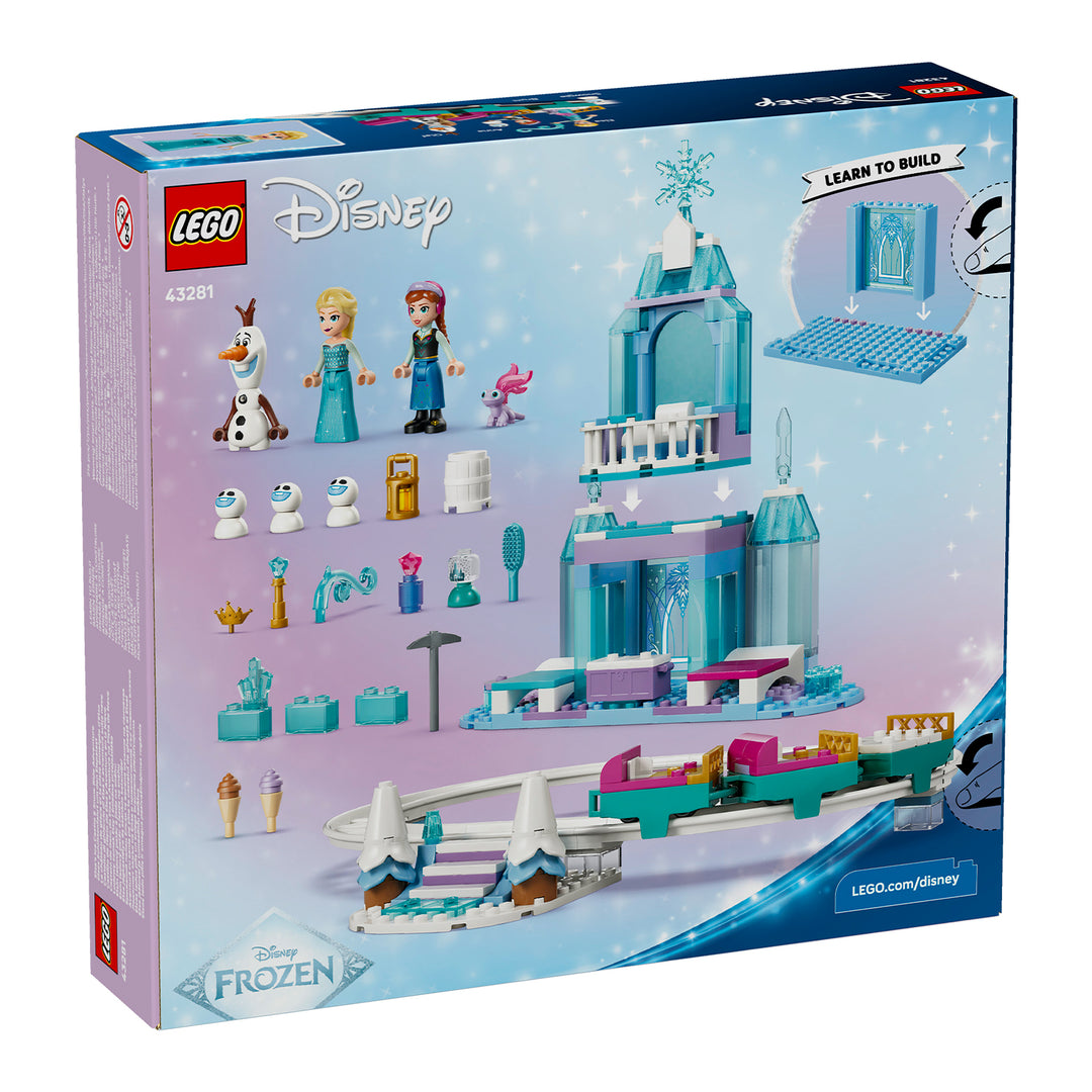 LEGO 43281 CASTELLO DI GHIACCIO DI ELSA E AVVENTURA SULLA NEVE