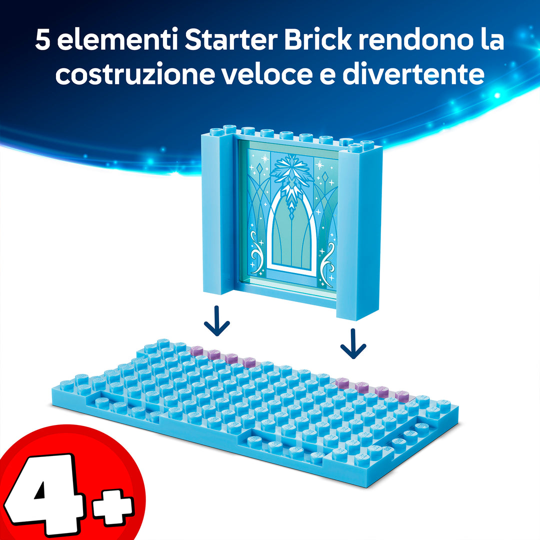 LEGO 43281 CASTELLO DI GHIACCIO DI ELSA E AVVENTURA SULLA NEVE