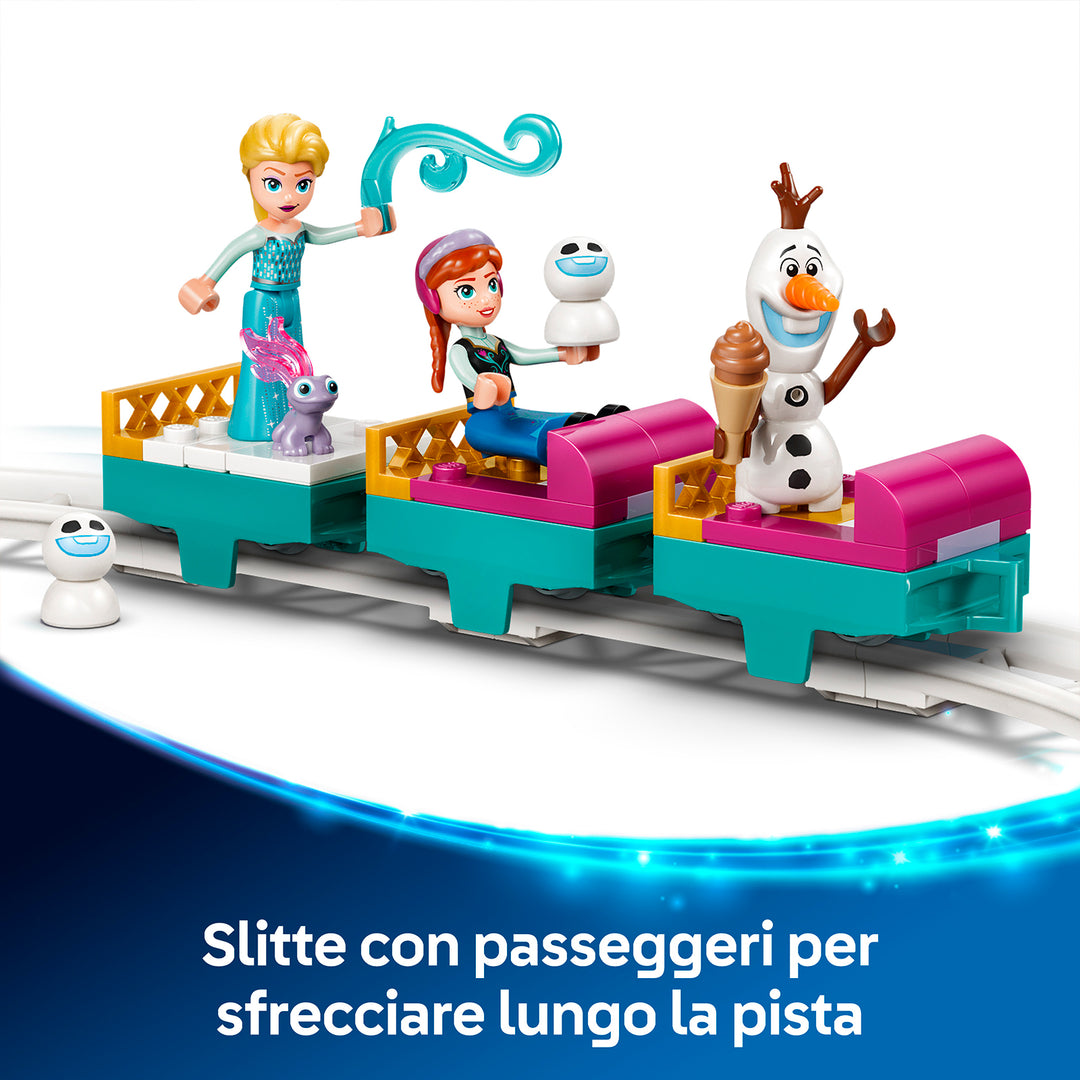 LEGO 43281 CASTELLO DI GHIACCIO DI ELSA E AVVENTURA SULLA NEVE