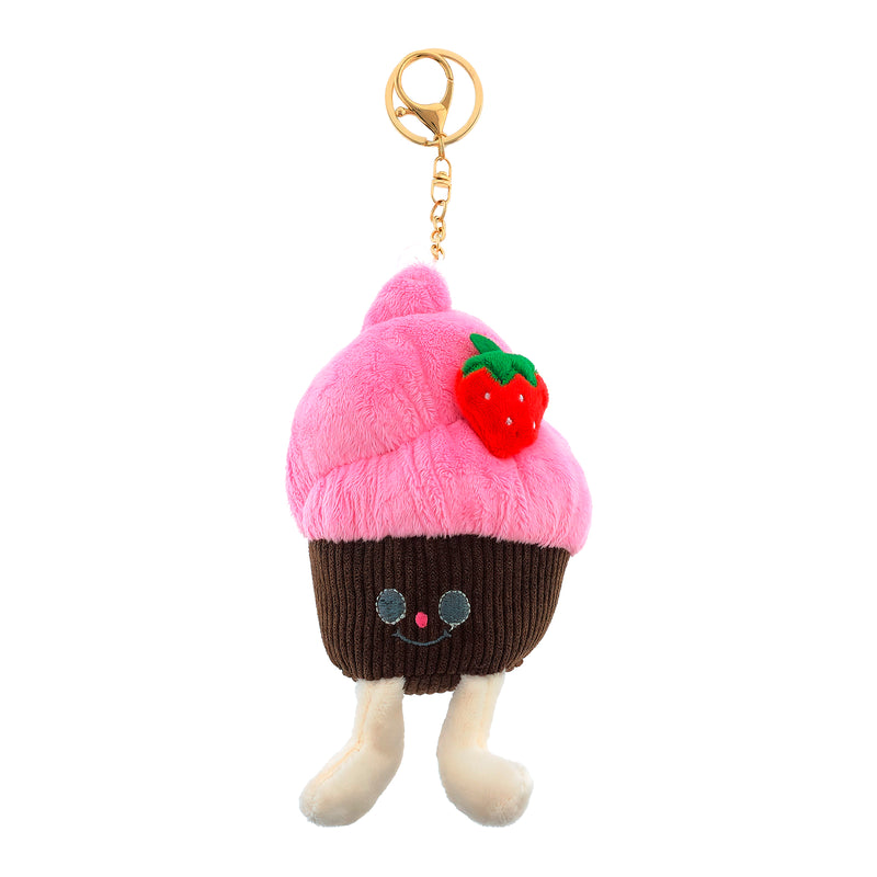 PELUCHE CUPCAKE CON PORTACHIAVI 13CM