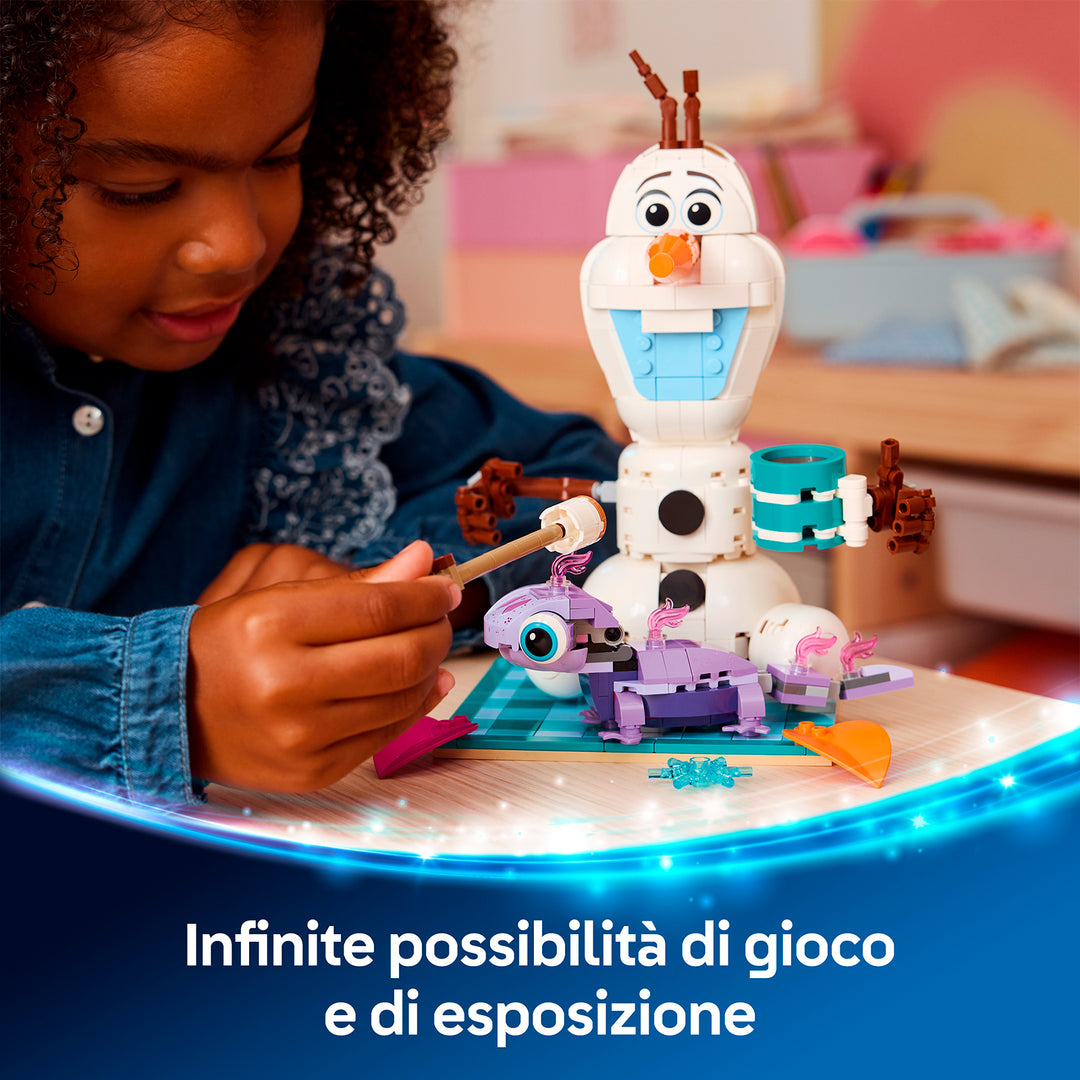 LEGO 43287 IL DIVERTENTE PICNIC DI OLAF E BRUNI