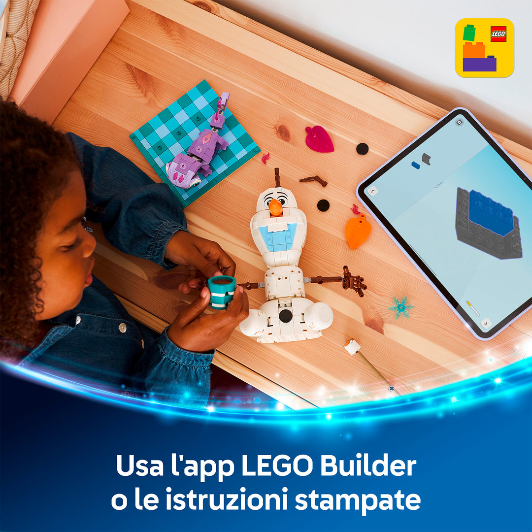 LEGO 43287 IL DIVERTENTE PICNIC DI OLAF E BRUNI