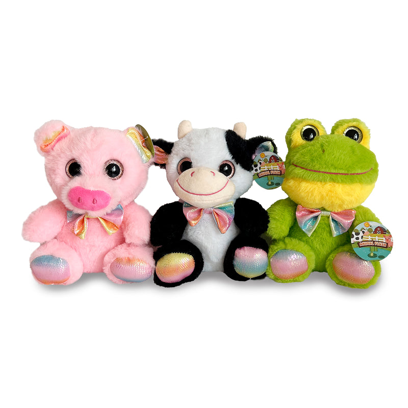 PELUCHE ANIMALE FATTORIA 20CM 3 ASSORTIMENTI