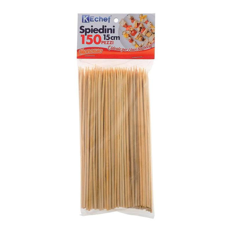 SPIEDINI IN LEGNO 15CM 150PZ