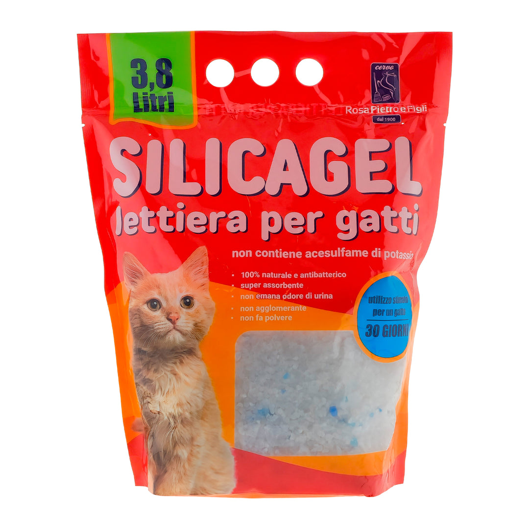 SILICAGEL LETTIERA IN SILICIO PER GATTI 3,8L