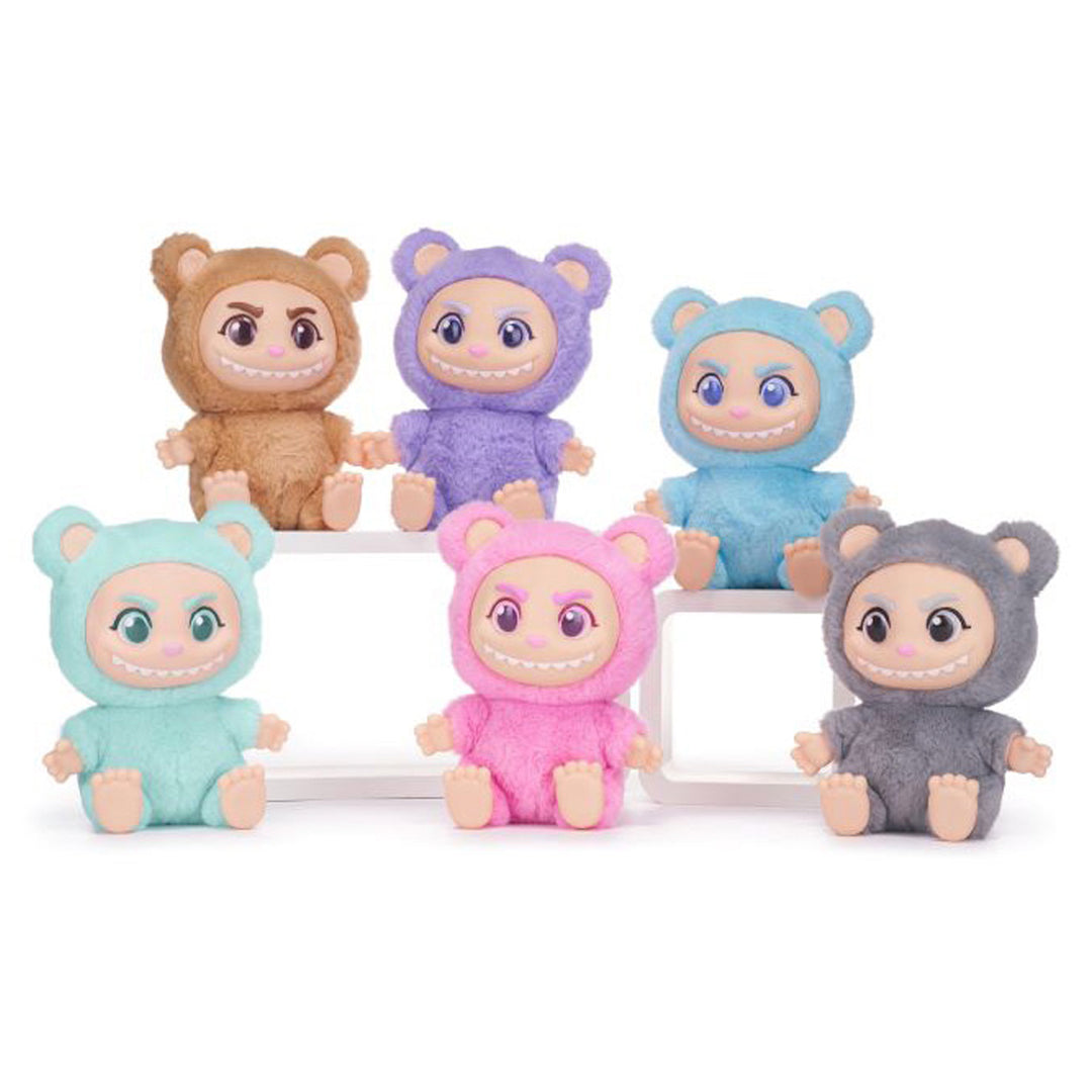 PELUCHE ONIKUMA SEDUTO CON VISO IN PVC 24CM