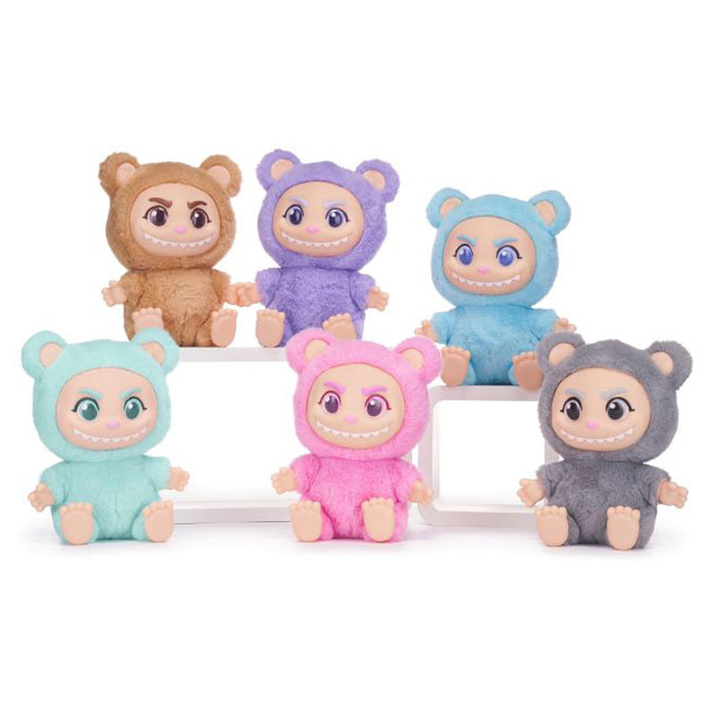 PELUCHE ONIKUMA SEDUTO CON VISO IN PVC 24CM