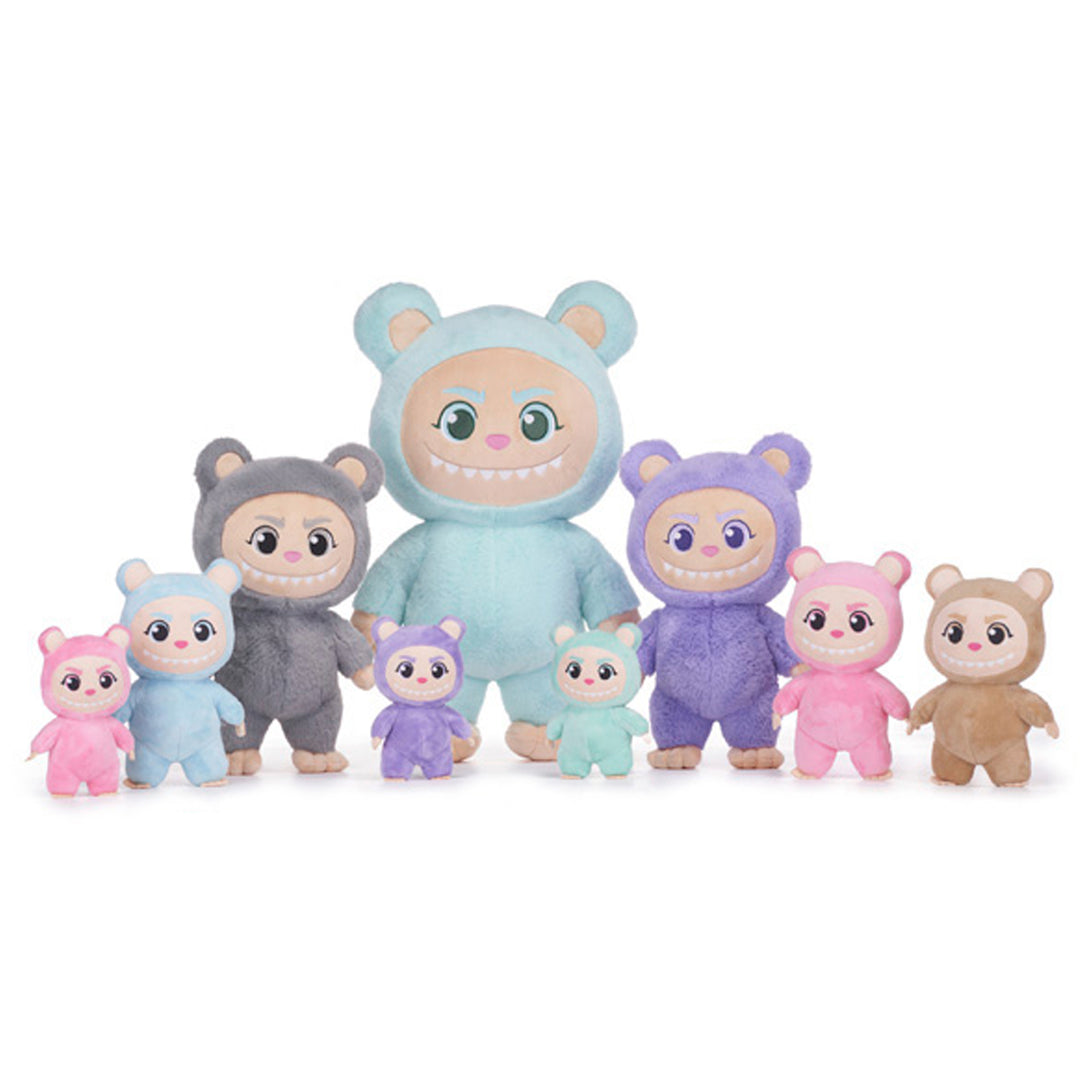 PELUCHE ONIKUMA IN PIEDI CON VISO RICAMATO 25CM