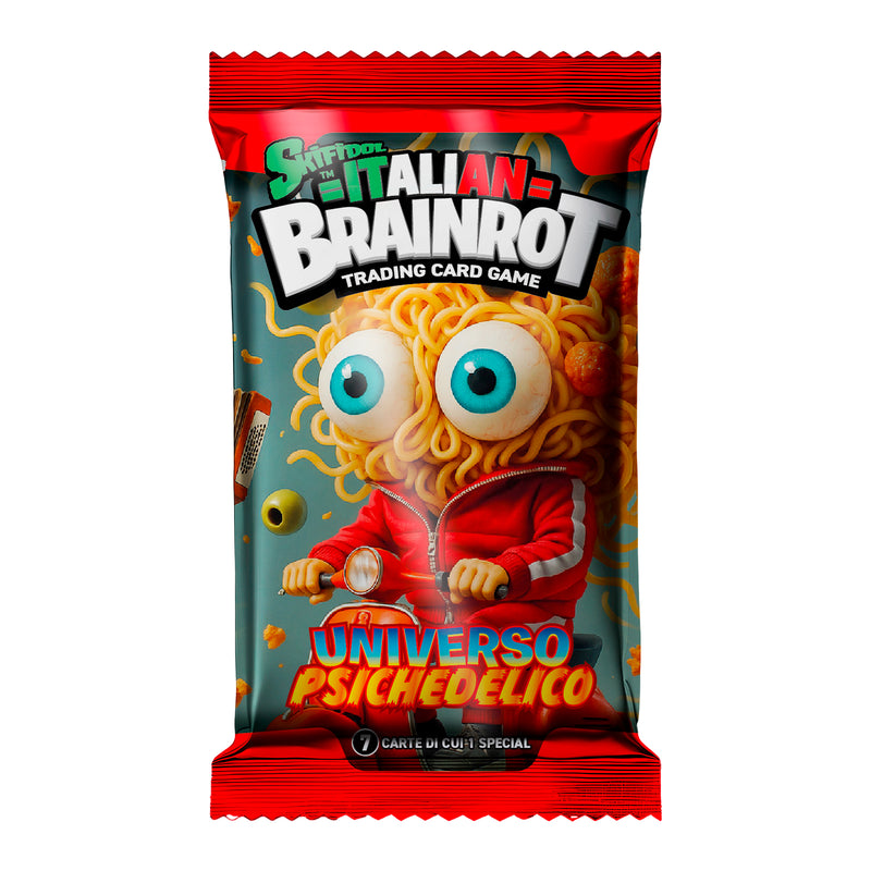 SKIFIDOL ITALIAN BRAINROT UNIVERSO PSICHEDELICO - BUSTINA 7 CARTE