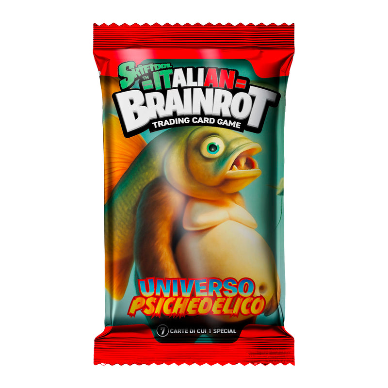 SKIFIDOL ITALIAN BRAINROT UNIVERSO PSICHEDELICO - BUSTINA 7 CARTE