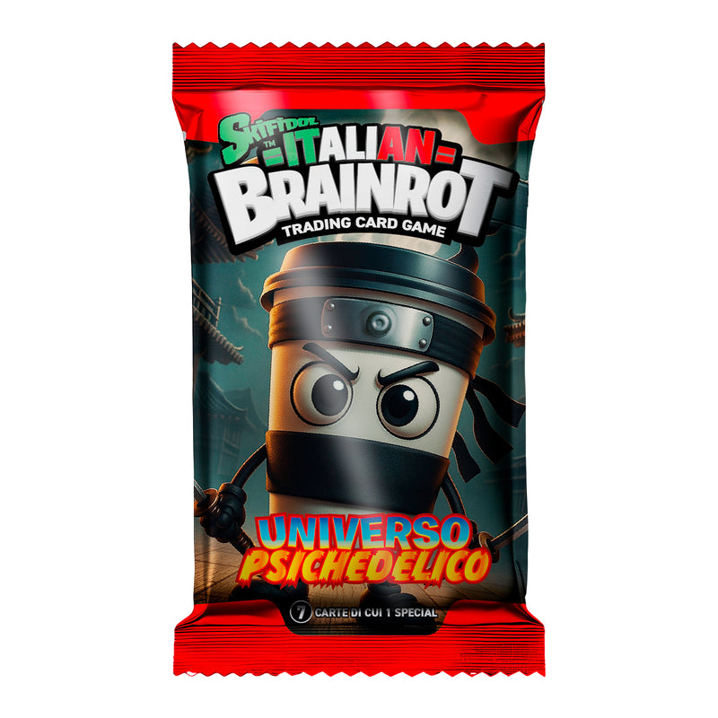 SKIFIDOL ITALIAN BRAINROT UNIVERSO PSICHEDELICO - BUSTINA 7 CARTE