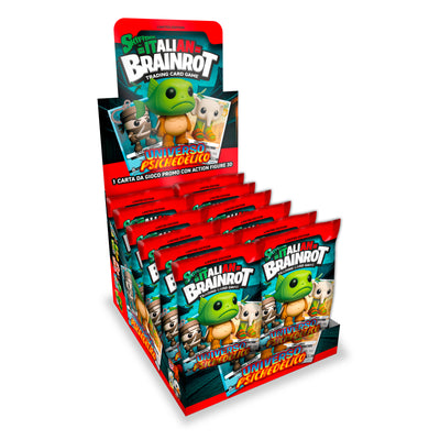 SKIFIDOL ITALIAN BRAINROT UNIVERSO PSICHEDELICO - CARTA PROMO CON ACTION FIGURE 3D