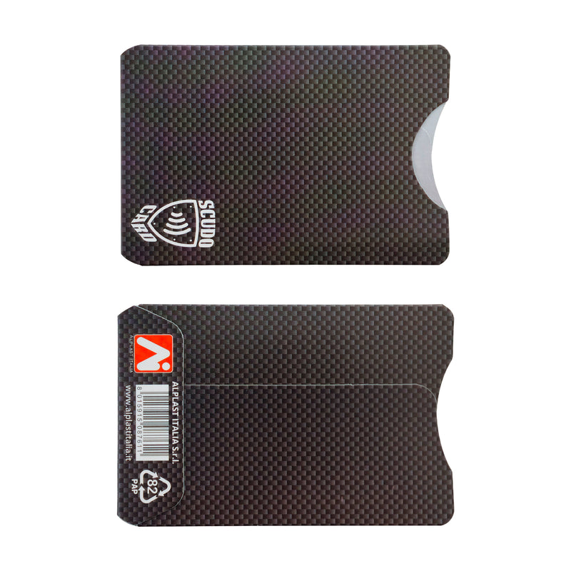 PORTACARD SCUDOCARD CROMO ULTRA COLORI ASSORTITI PROTEZIONE
