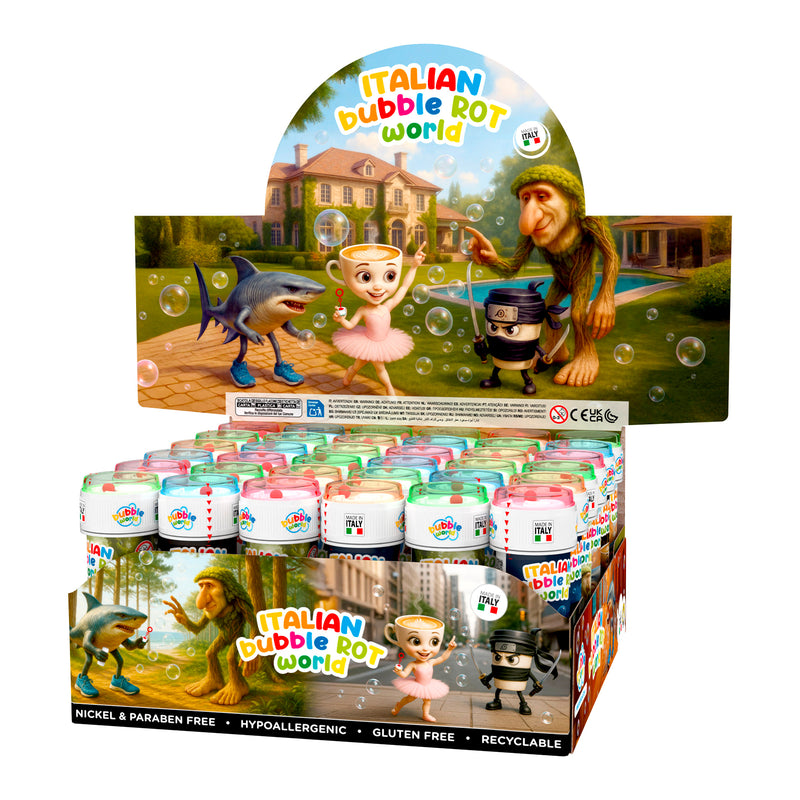 BOLLE DI SAPONE ITALIANA BRAINROT 60ML