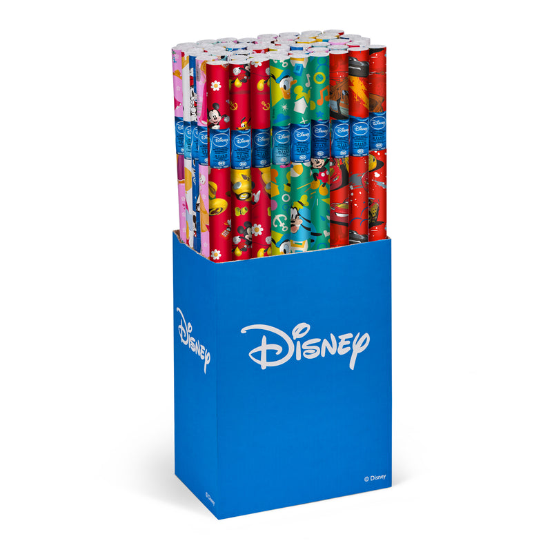 ROTOLO CARTA REGALO ASSORTIMENTO DISNEY 70X200CM