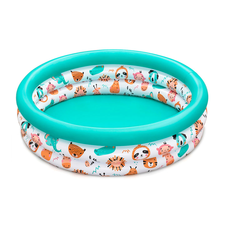 BW51008 PISCINA SAFARI PALS 3 ANELLI Ø102X25CM