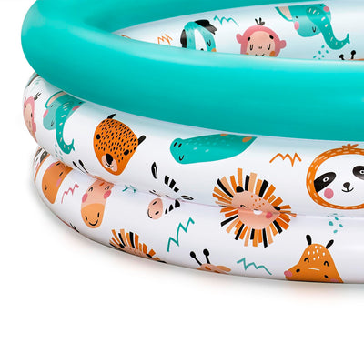 BW51008 PISCINA SAFARI PALS 3 ANELLI Ø102X25CM