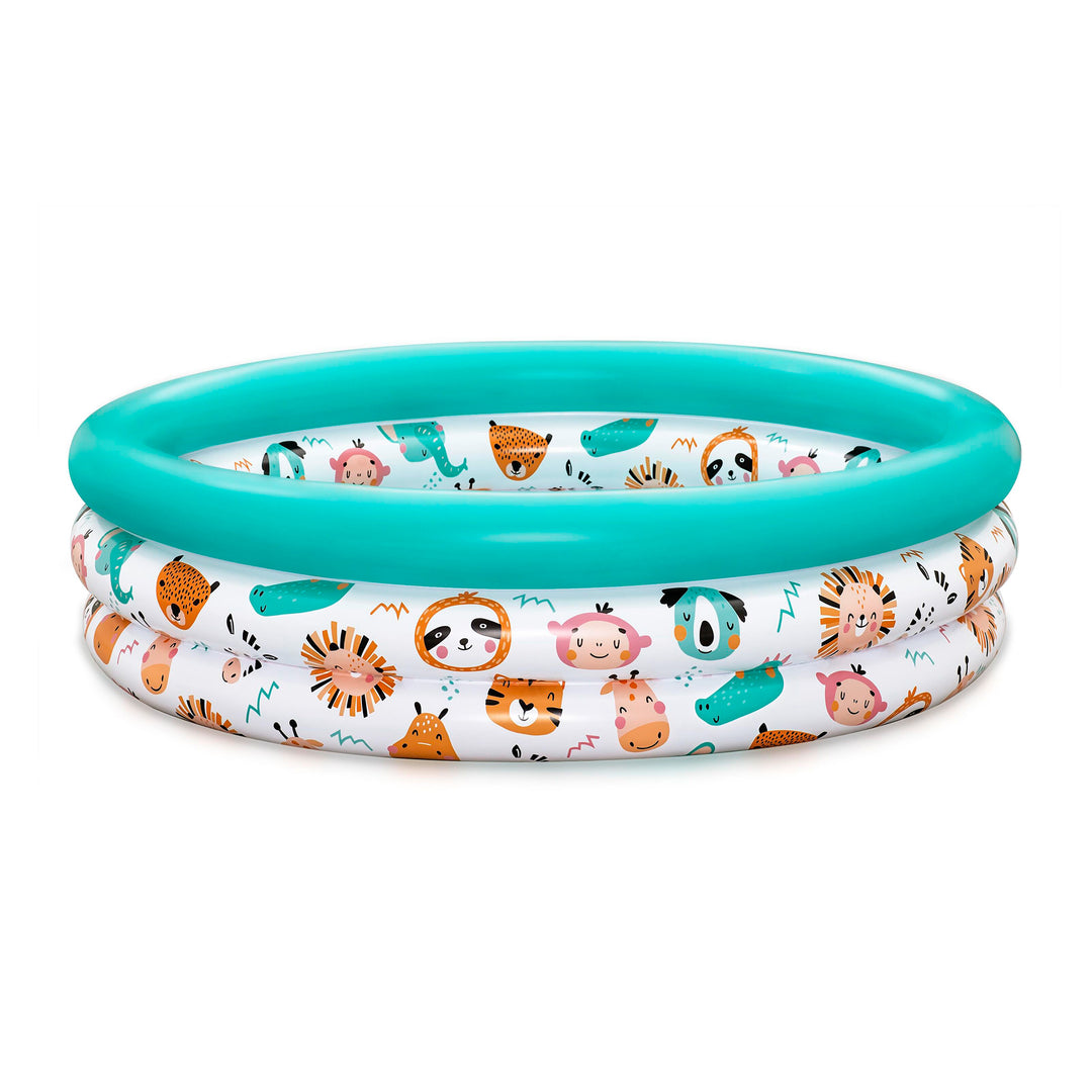 BW51008 PISCINA SAFARI PALS 3 ANELLI Ø102X25CM