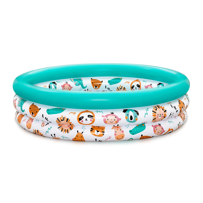 BW51008 PISCINA SAFARI PALS 3 ANELLI Ø102X25CM