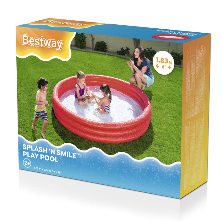 BW51027 PISCINA 3 ANELLI EFFETTO GHIACCIO 183X33CM