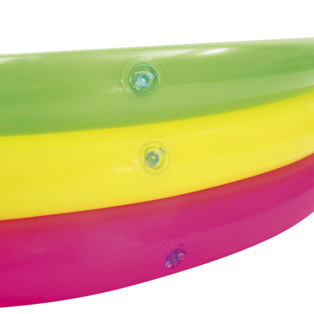 BW51104 PISCINA SWIM SQUAD 3 ANELLI CON FONDO GONFIABILE 102X25CM
