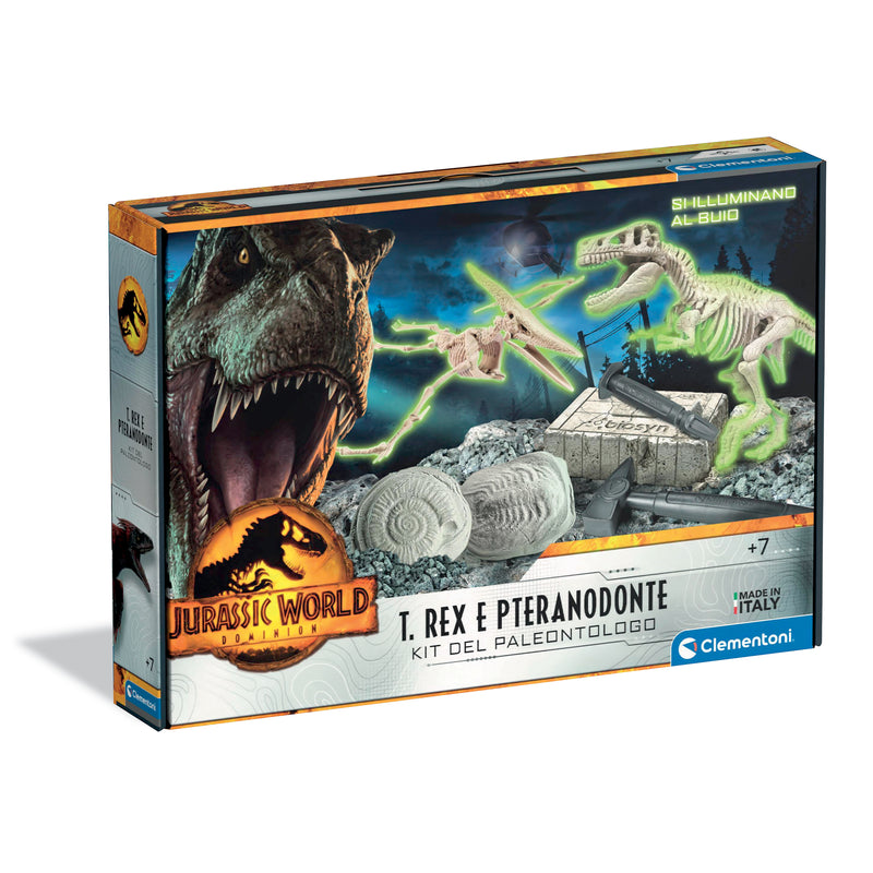 T-REX E PTERANODONTE KIT DEL PALEONTOLOGO