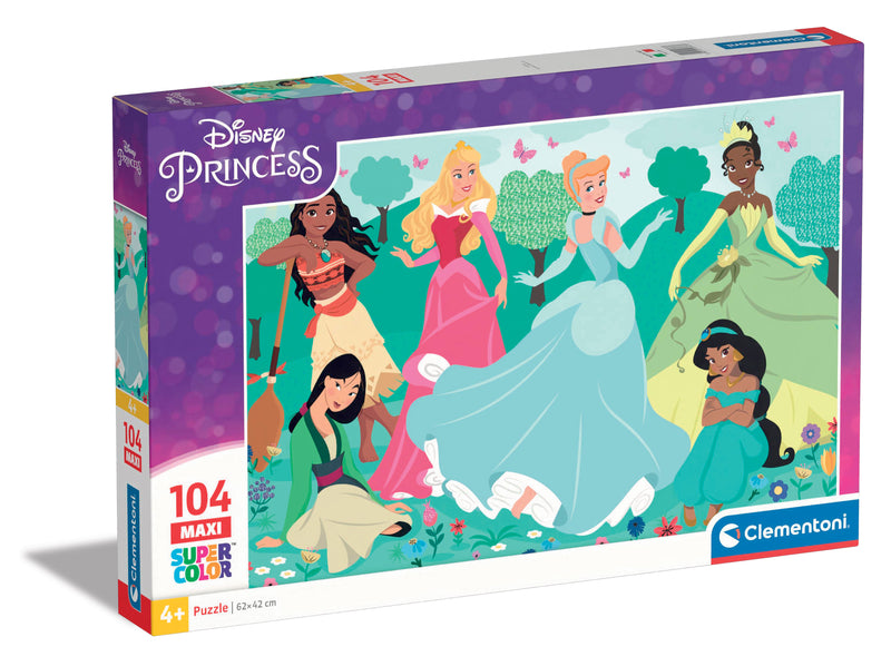 PUZZLE PRINCESS - 104 PEZZI MAXI