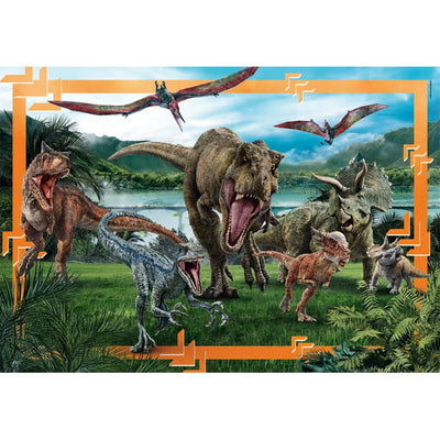 PUZZLE JURASSIC WORLD - 104 PEZZI MAXI