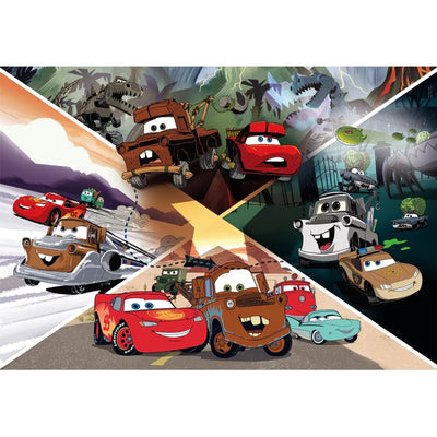 PUZZLE CARS - 104 PEZZI MAXI