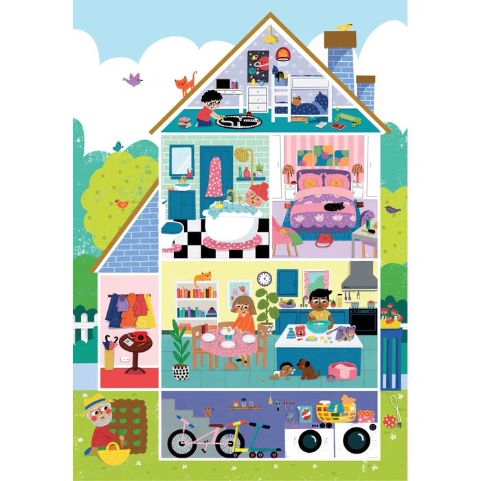 PUZZLE HOME SWEET HOME - 104 PEZZI MAXI