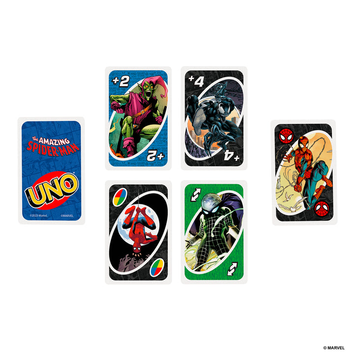 CARTE DA GIOCO UNO SPIDERMAN