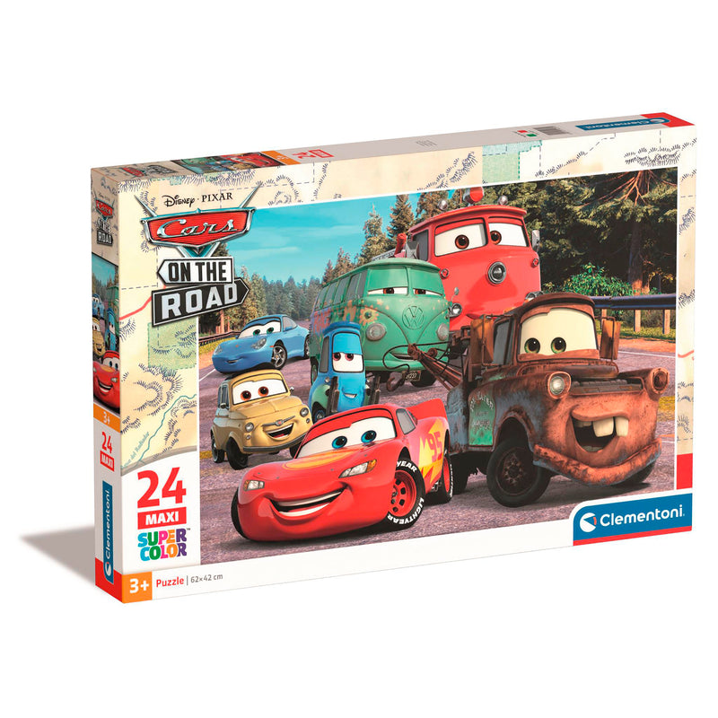 PUZZLE CARS - 24 PEZZI MAXI