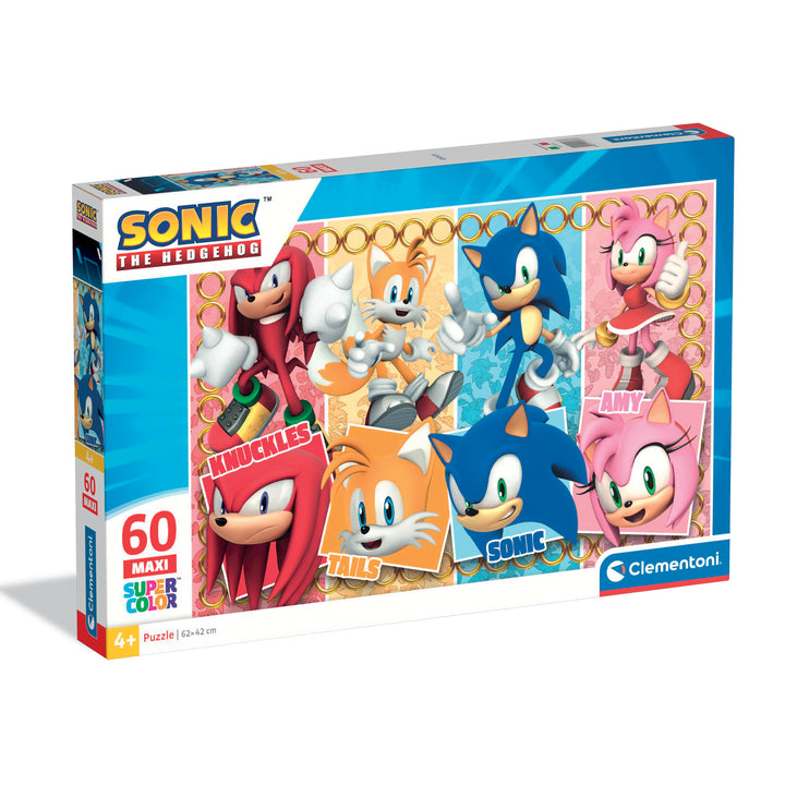PUZZLE SONIC - 60 PEZZI MAXI