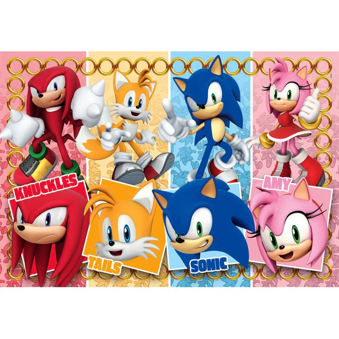PUZZLE SONIC - 60 PEZZI MAXI