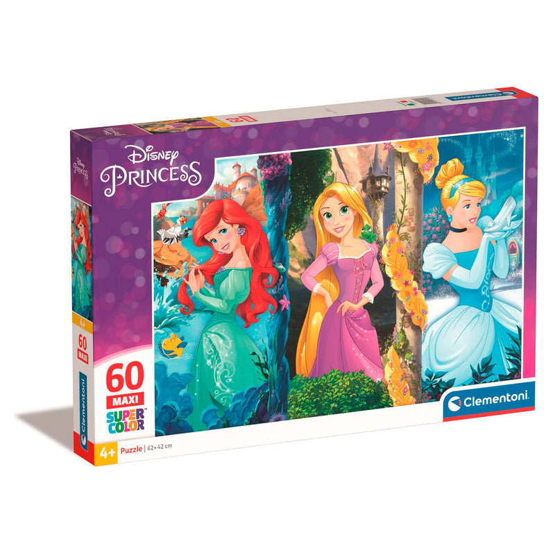 PUZZLE PRINCESS - 60 PEZZI MAXI