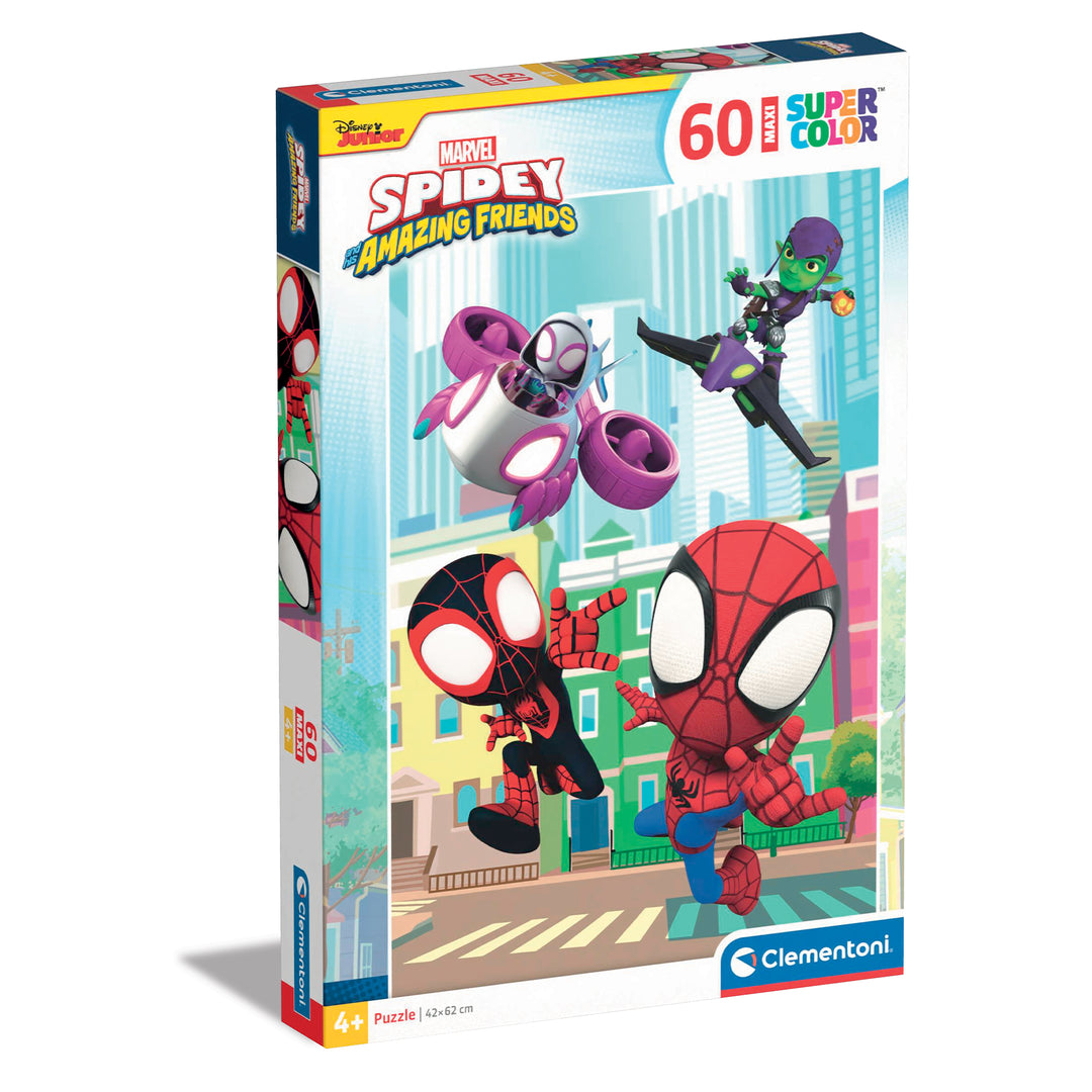 PUZZLE SPIDEY AND HIS AMAZING FRIENDS - 60 PEZZI MAXI
