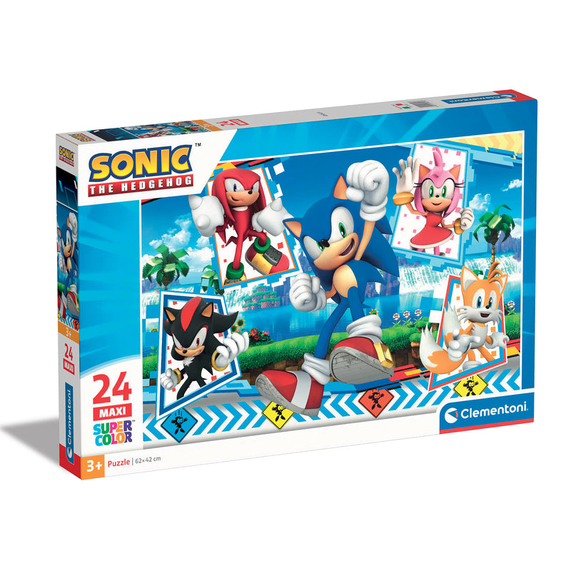 PUZZLE SONIC - 24 PEZZI MAXI