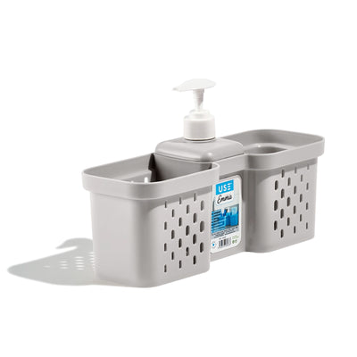 PORTASPUGNA EMMA 2 SCOMPARTI CON DISPENSER