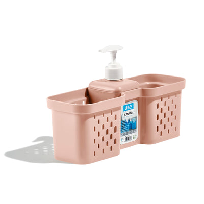 PORTASPUGNA EMMA 2 SCOMPARTI CON DISPENSER
