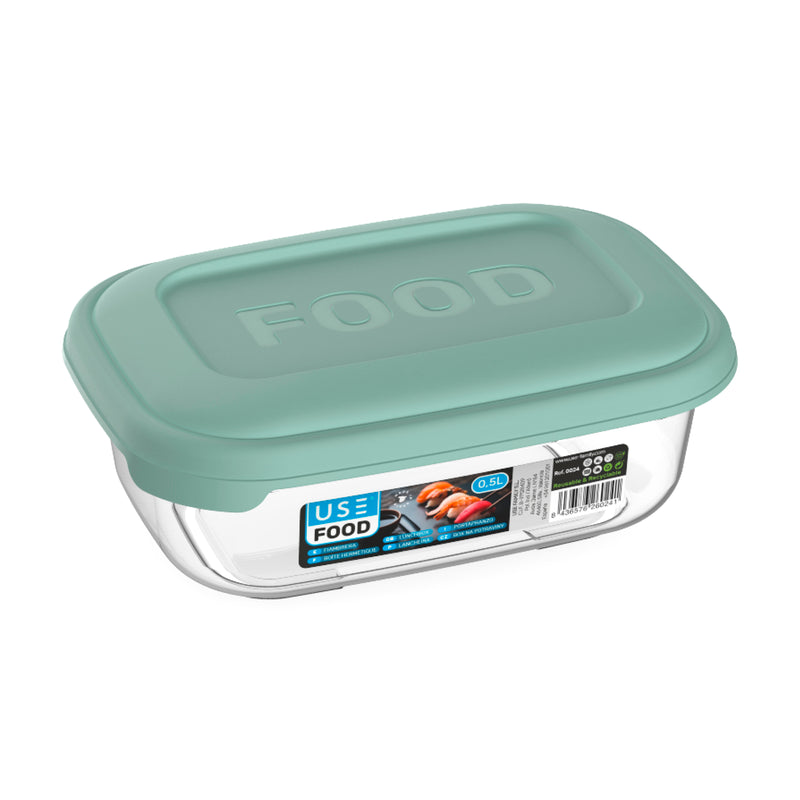 LUNCH BOX RETTANGOLARE 500ML