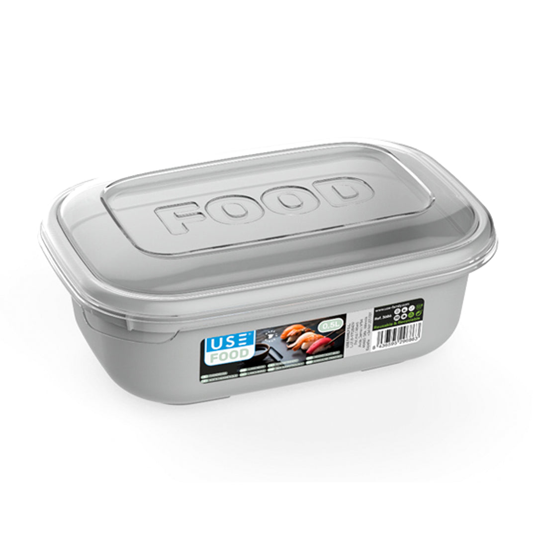 PORTA ALIMENTI RETTANGOLARE 500ML