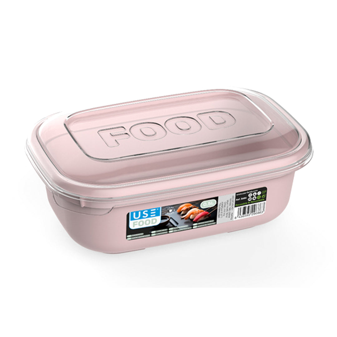 PORTA ALIMENTI RETTANGOLARE 500ML