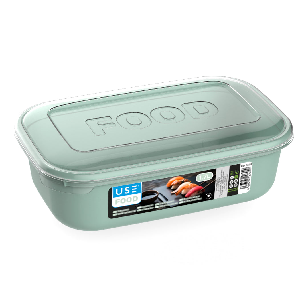 PORTA ALIMENTI RETTANGOLARE 1700ML